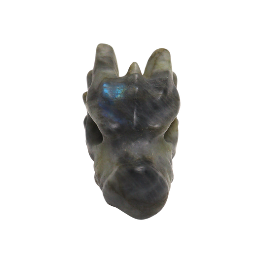 Labradorite Carving Dragon Head