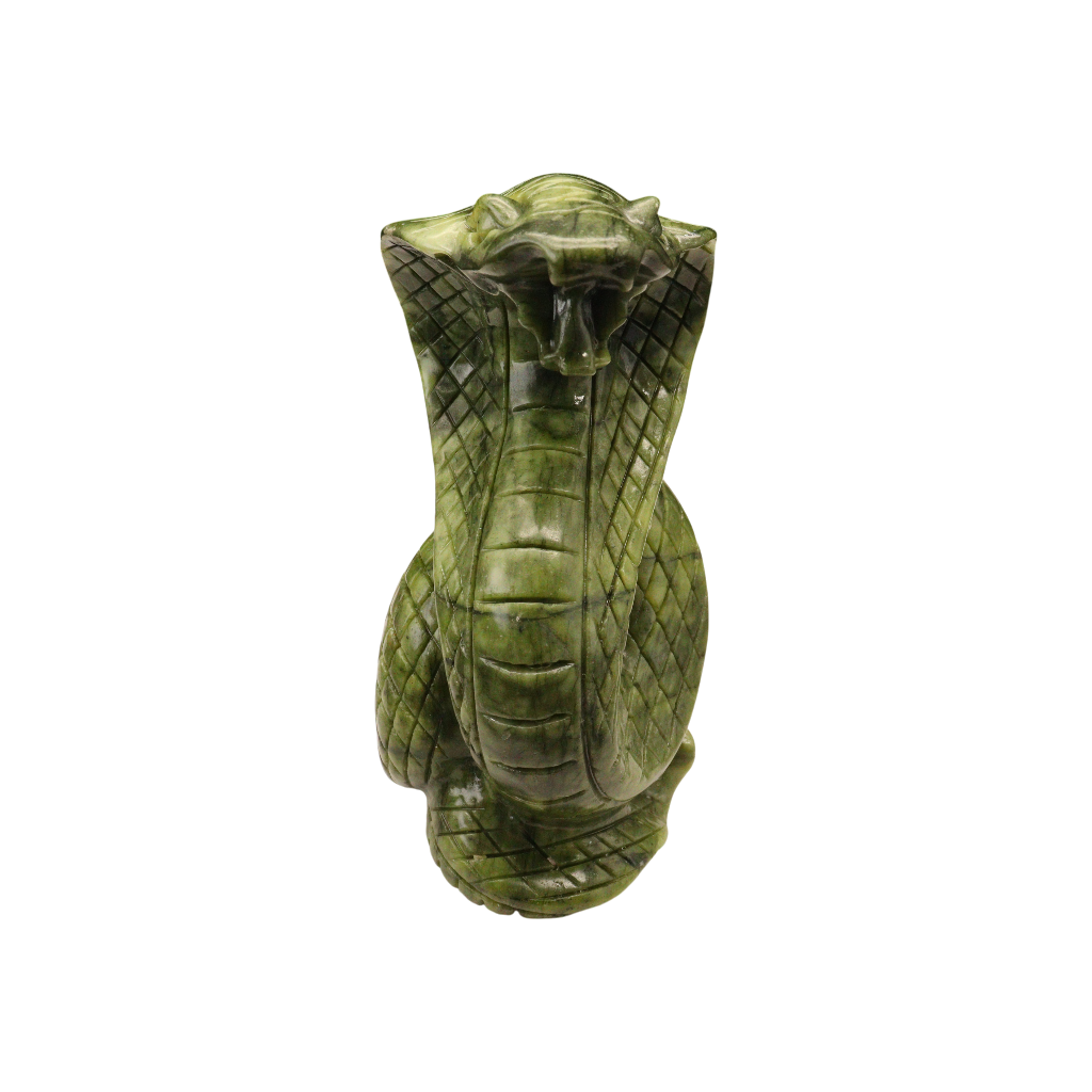 Serpentine Carved Snake – King Cobra