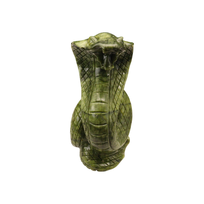Serpentine Carved Snake – King Cobra
