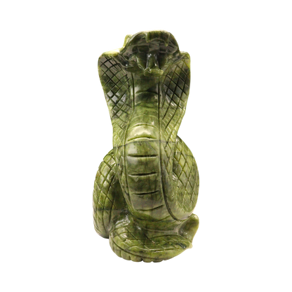 Serpentine Carved Snake – King Cobra