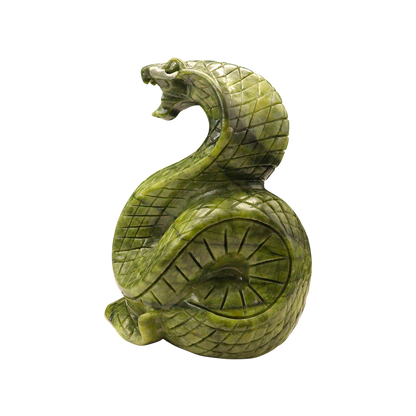 Serpentine Carved Snake – King Cobra