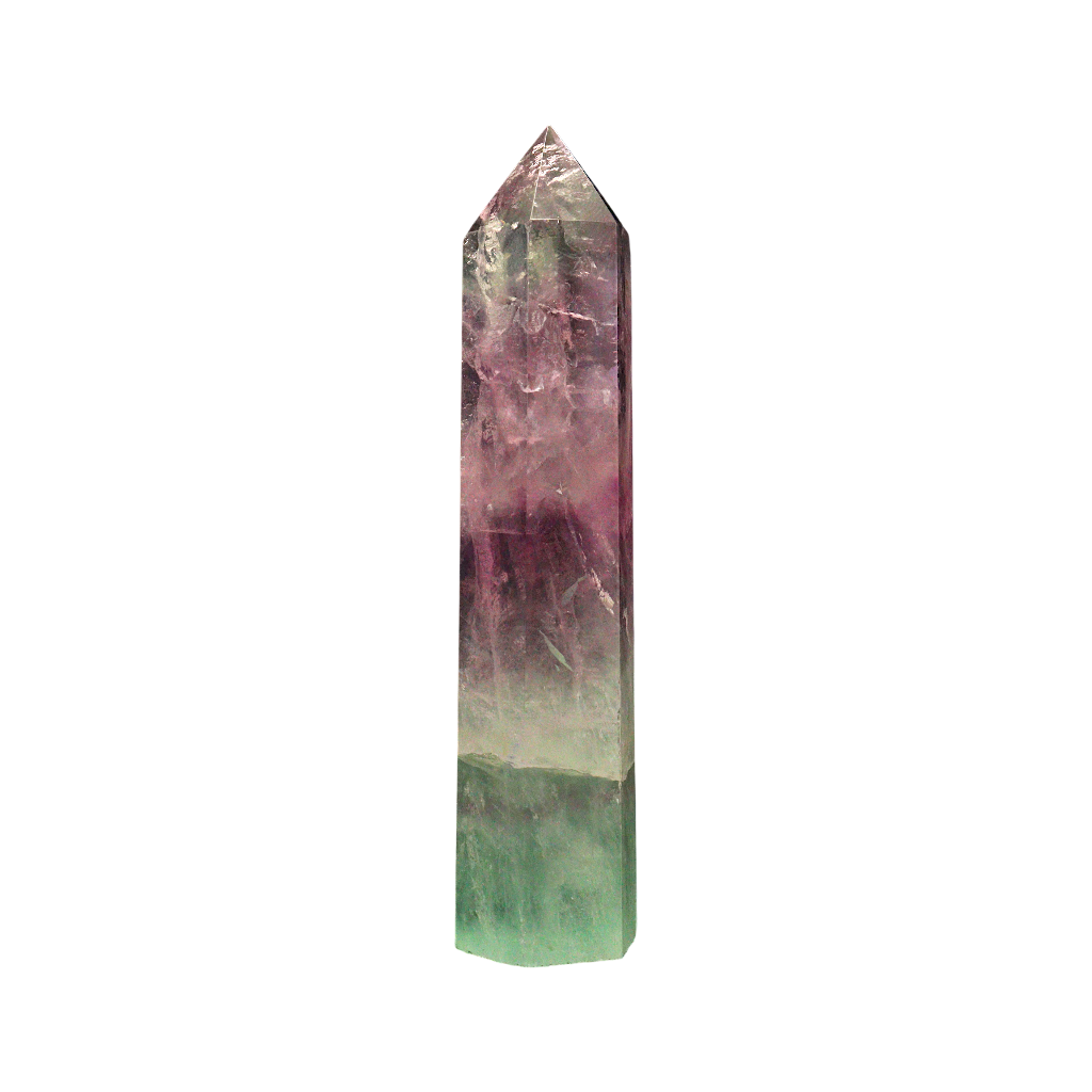 Multi Coloured Fluorite Tower