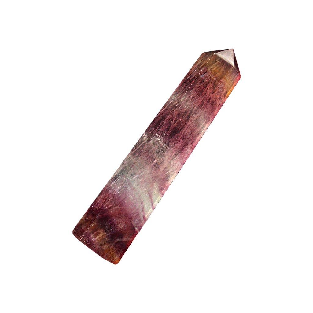 Multi Coloured Fluorite Tower