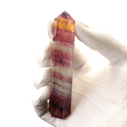 Multi Coloured Fluorite Tower