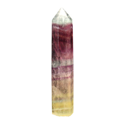 Multi Coloured Fluorite Tower