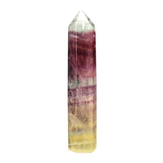 Multi Coloured Fluorite Tower