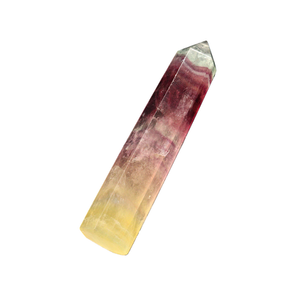 Multi Coloured Fluorite Tower