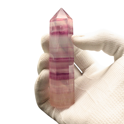 Multi Coloured Fluorite Tower