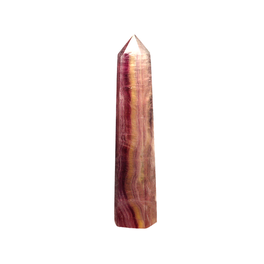 Multi Coloured Fluorite Tower