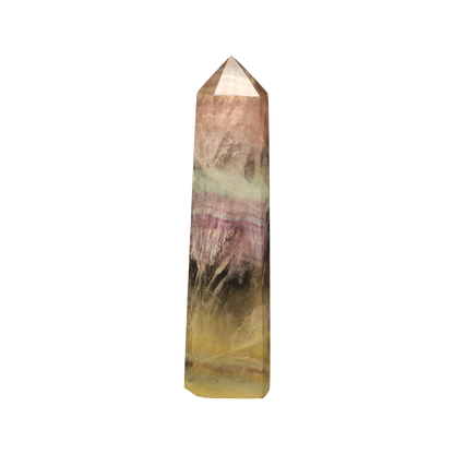 Multi Coloured Fluorite Tower