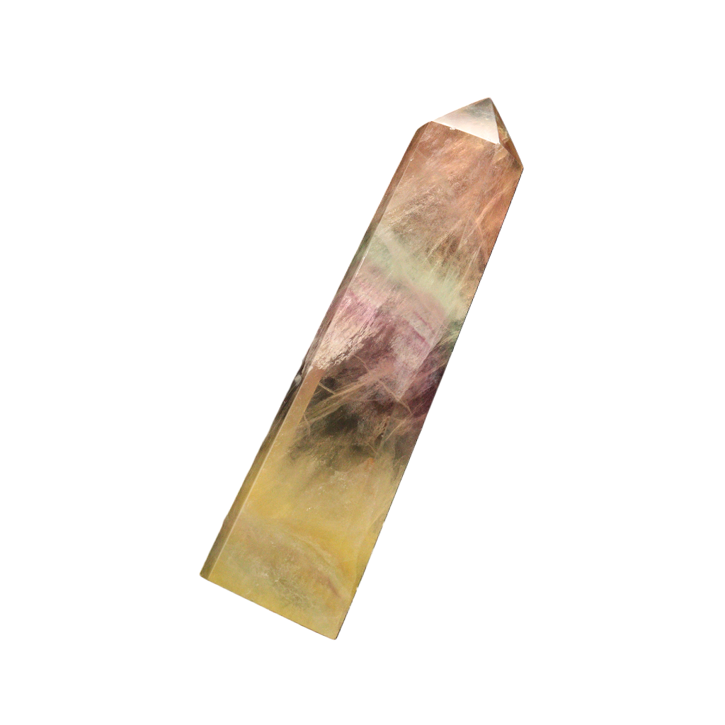 Multi Coloured Fluorite Tower