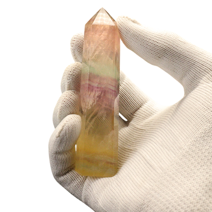 Multi Coloured Fluorite Tower