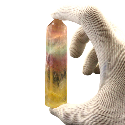 Multi Coloured Fluorite Tower