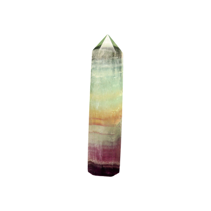 Multi Coloured Fluorite Tower