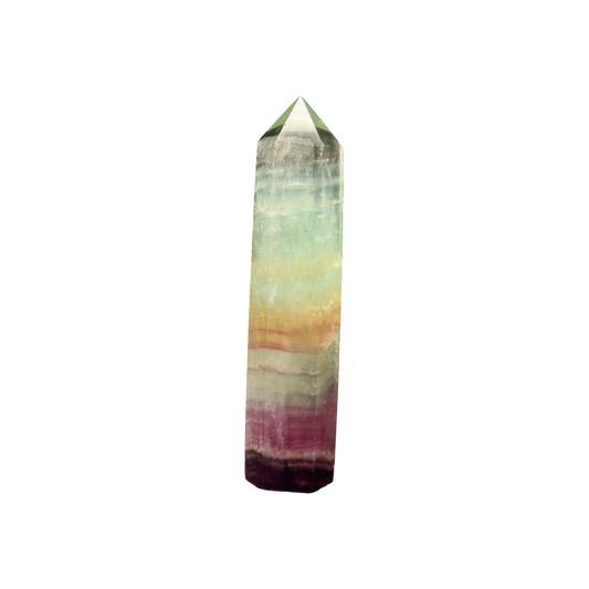 Multi Coloured Fluorite Tower