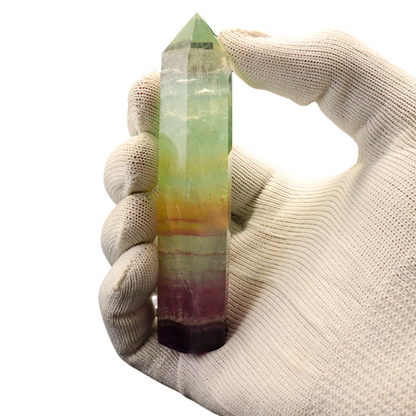 Multi Coloured Fluorite Tower