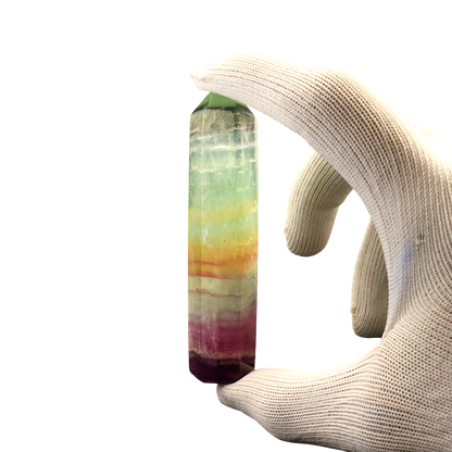 Multi Coloured Fluorite Tower