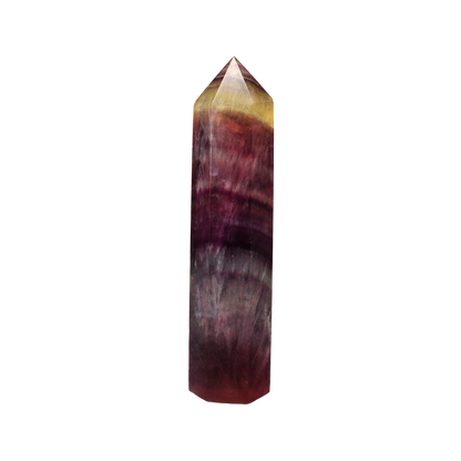 Multi Coloured Fluorite Tower