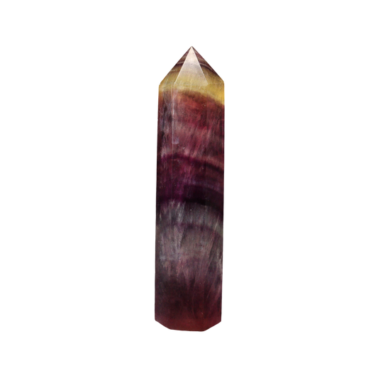 Multi Coloured Fluorite Tower