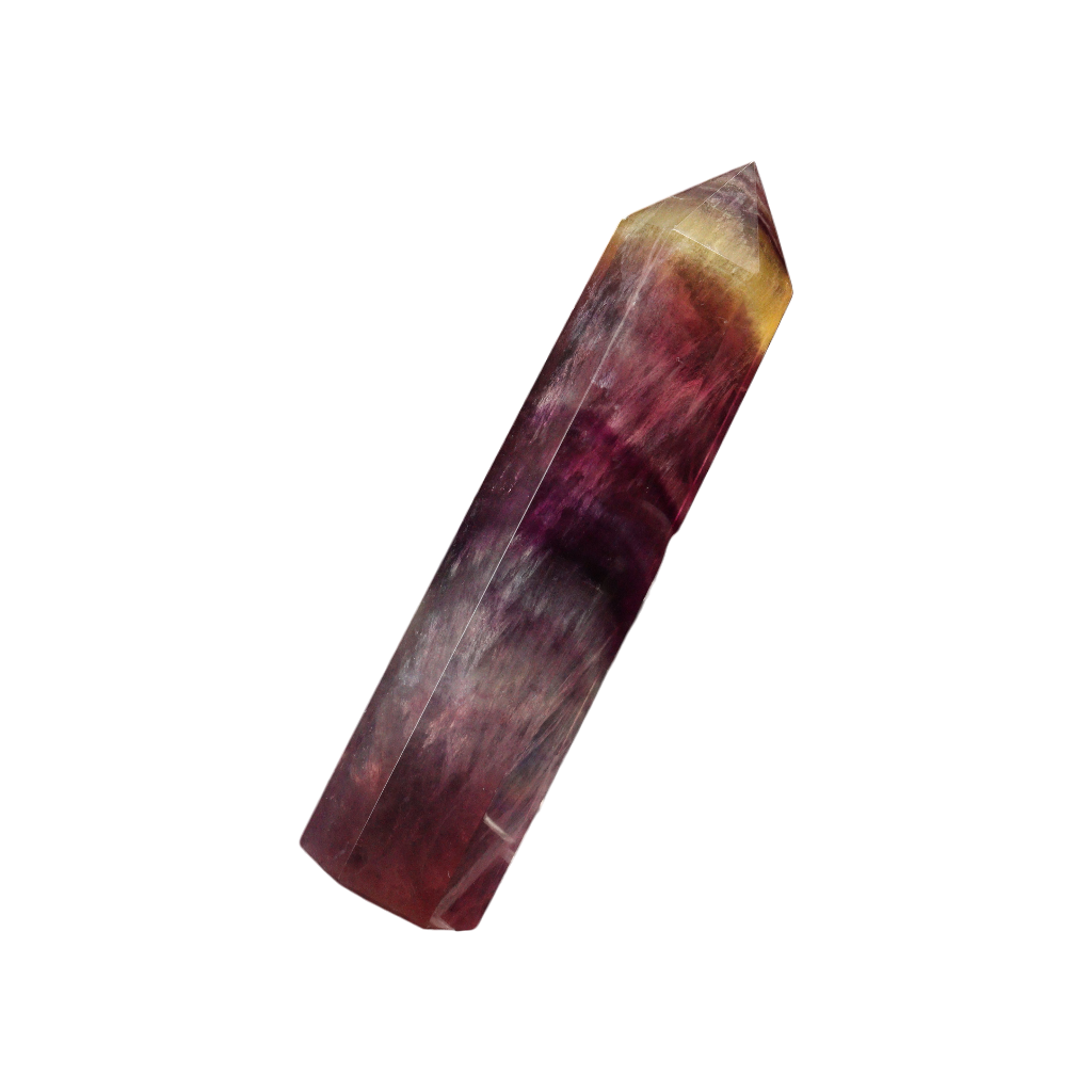 Multi Coloured Fluorite Tower