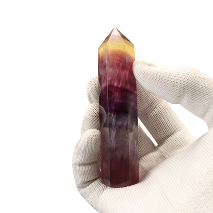 Multi Coloured Fluorite Tower