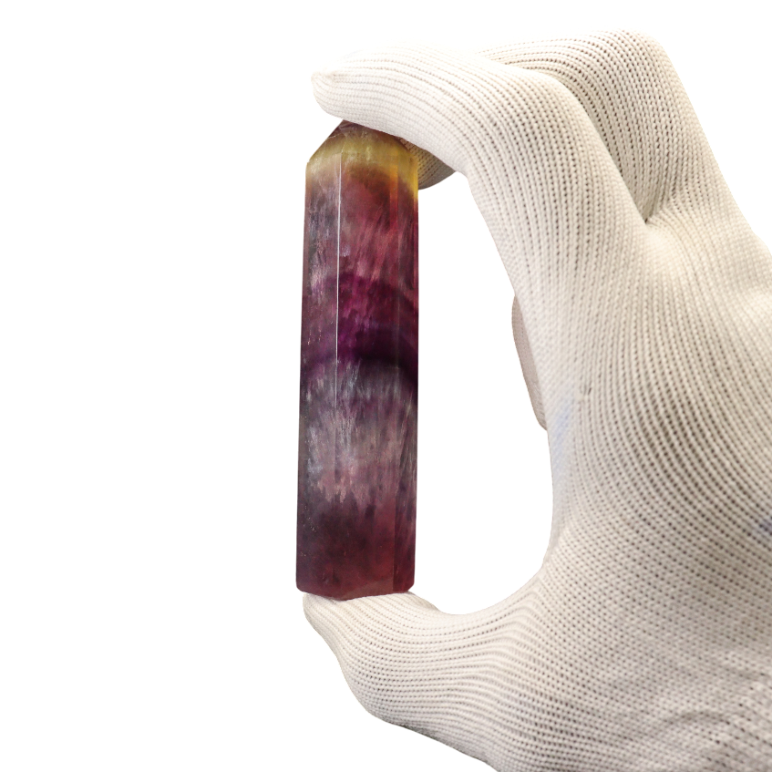 Multi Coloured Fluorite Tower