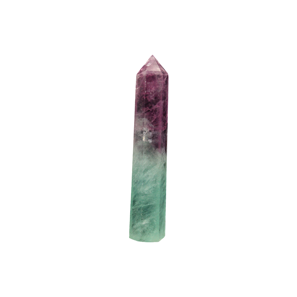 Multi Coloured Fluorite Tower