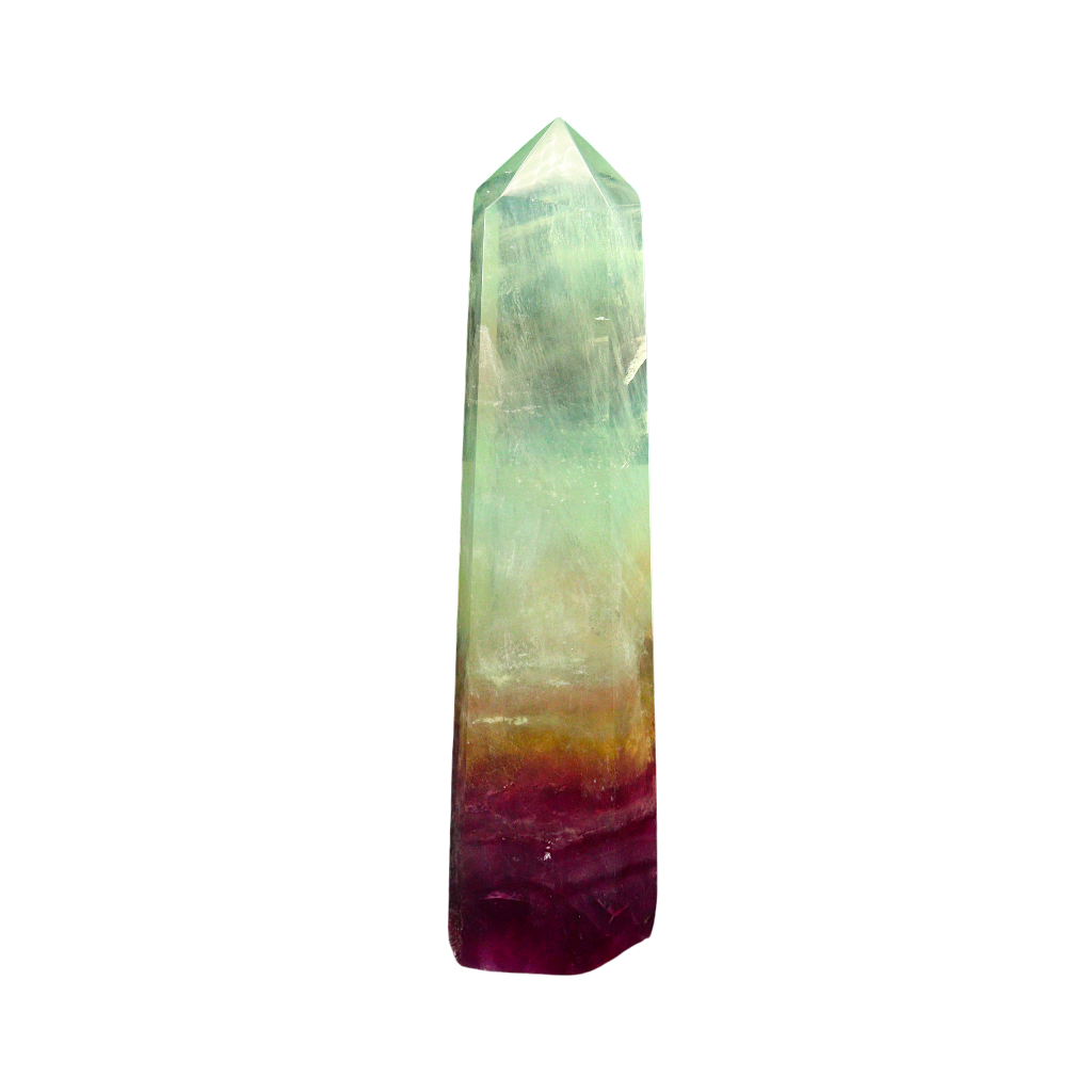 Multi Coloured Fluorite Tower