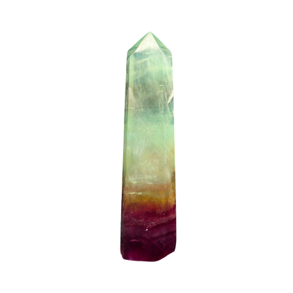 Multi Coloured Fluorite Tower