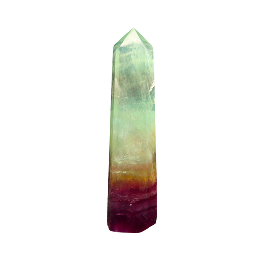 Multi Coloured Fluorite Tower