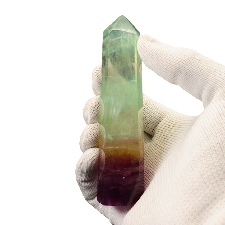 Multi Coloured Fluorite Tower