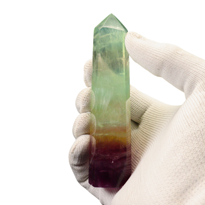Multi Coloured Fluorite Tower