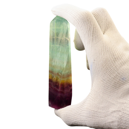 Multi Coloured Fluorite Tower