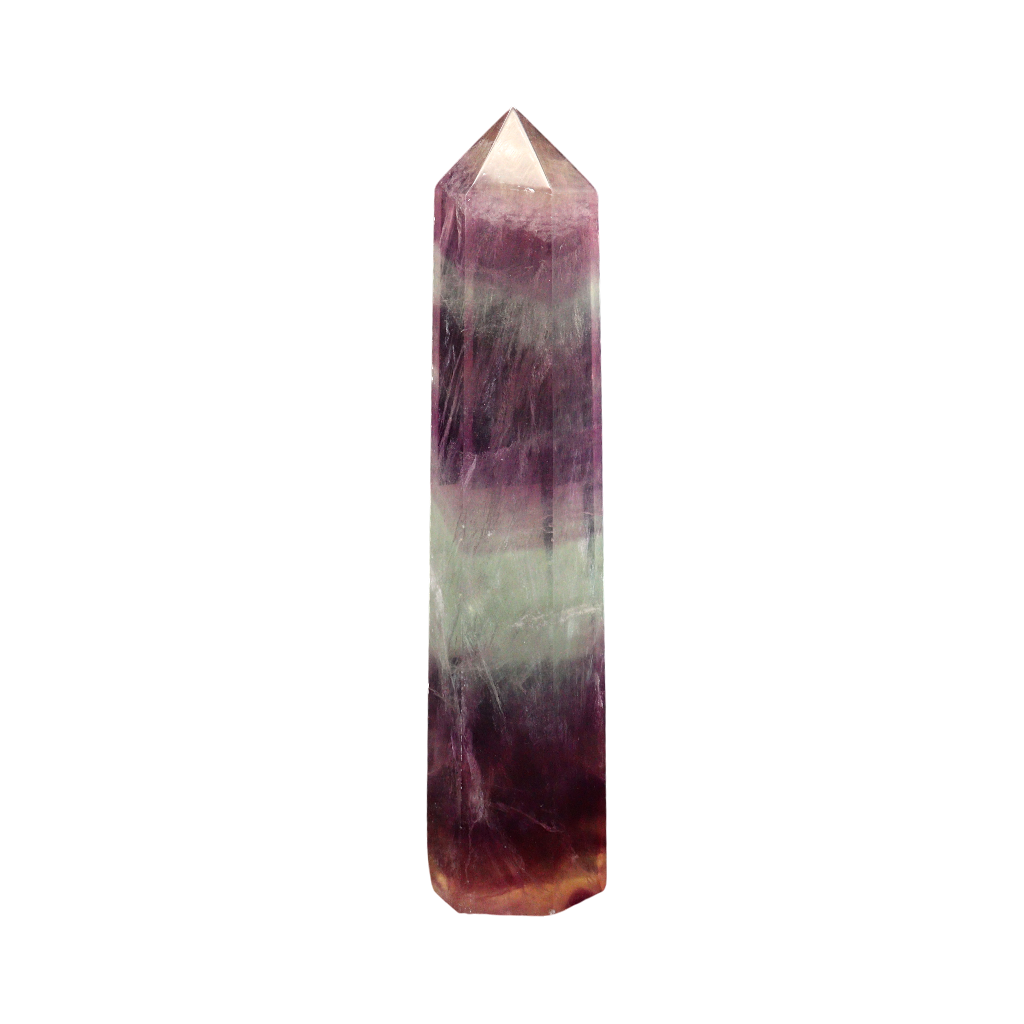 Multi Coloured Fluorite Tower