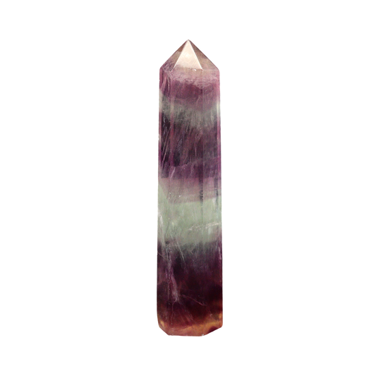 Multi Coloured Fluorite Tower