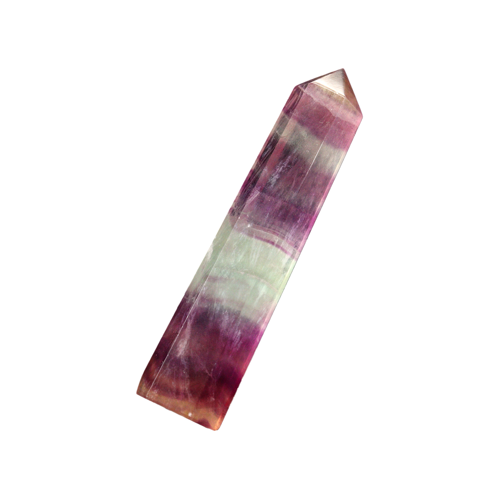 Multi Coloured Fluorite Tower