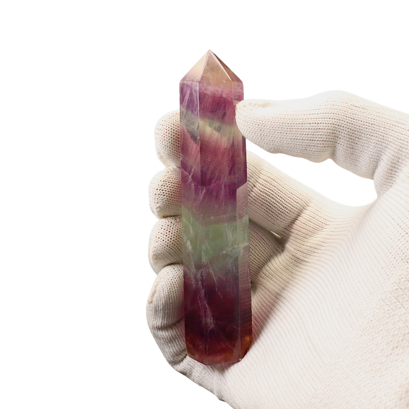 Multi Coloured Fluorite Tower