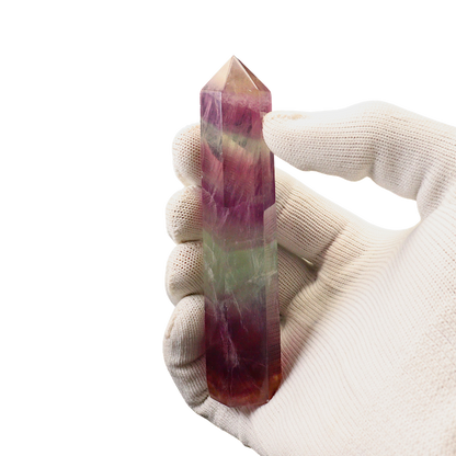 Multi Coloured Fluorite Tower