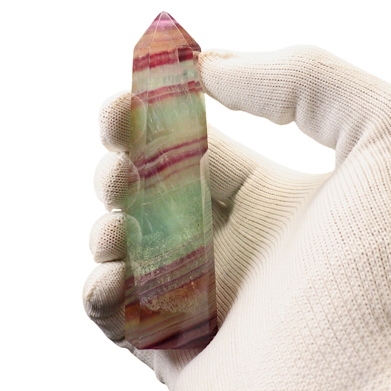Multi Coloured Fluorite Tower