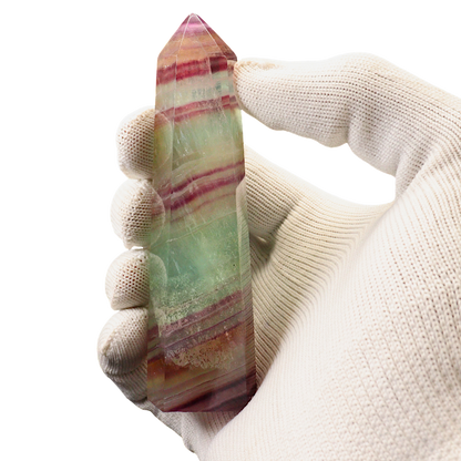 Multi Coloured Fluorite Tower