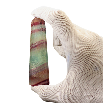 Multi Coloured Fluorite Tower
