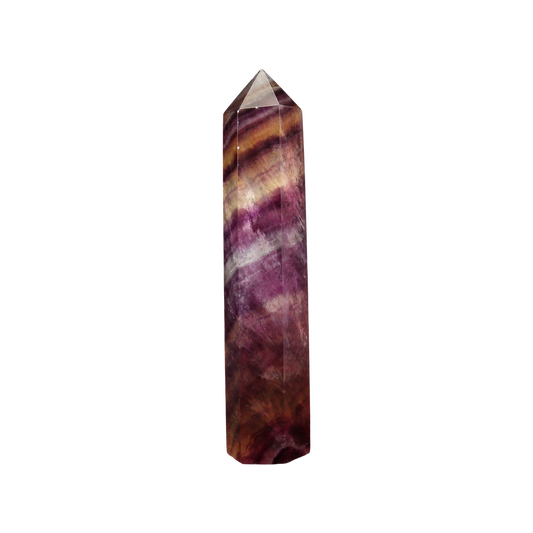 Multi Coloured Fluorite Tower