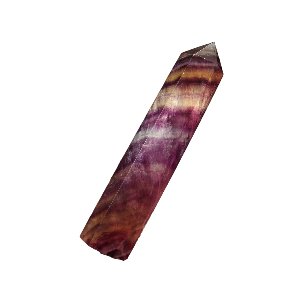 Multi Coloured Fluorite Tower
