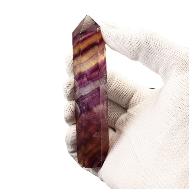 Multi Coloured Fluorite Tower