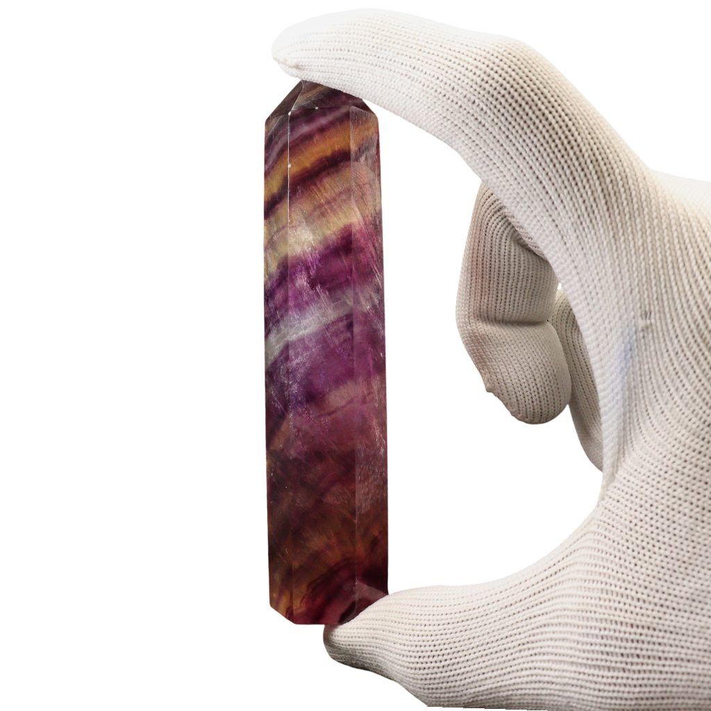 Multi Coloured Fluorite Tower