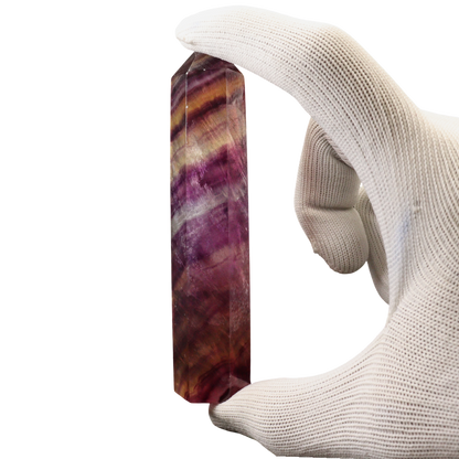 Multi Coloured Fluorite Tower