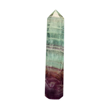 Multi Coloured Fluorite Tower