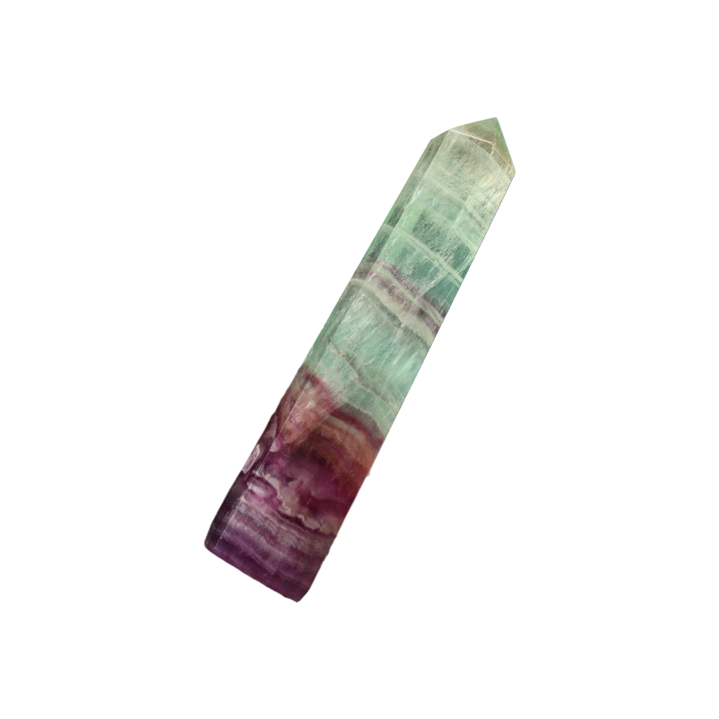 Multi Coloured Fluorite Tower