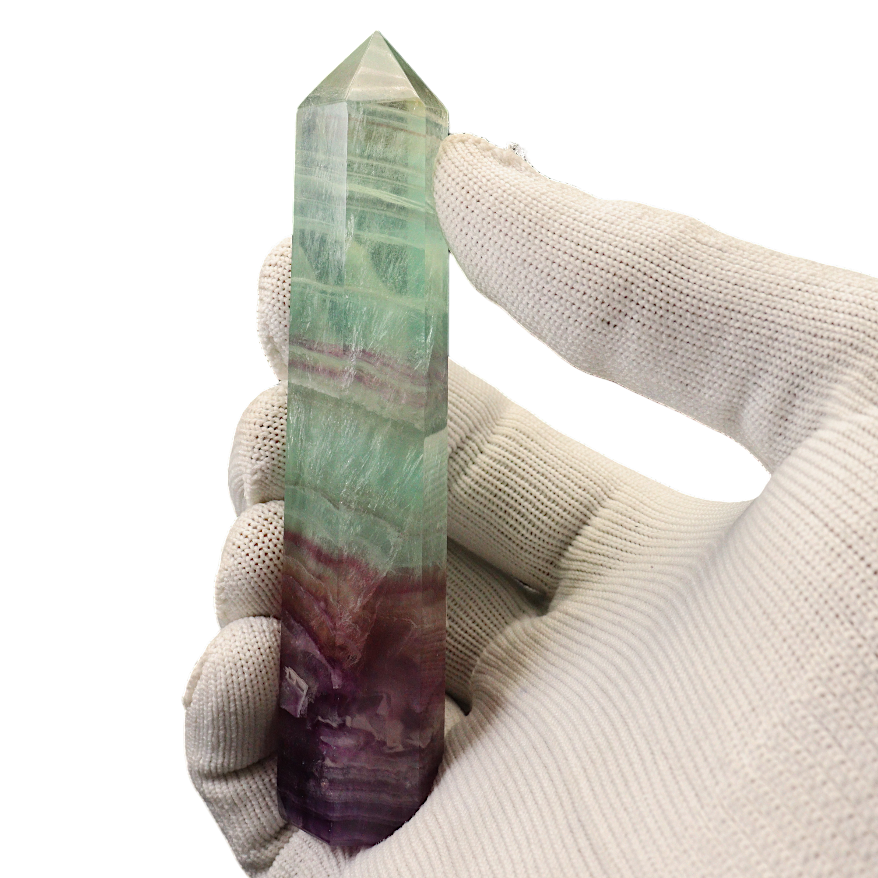 Multi Coloured Fluorite Tower