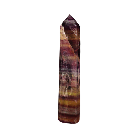 Multi Coloured Fluorite Tower